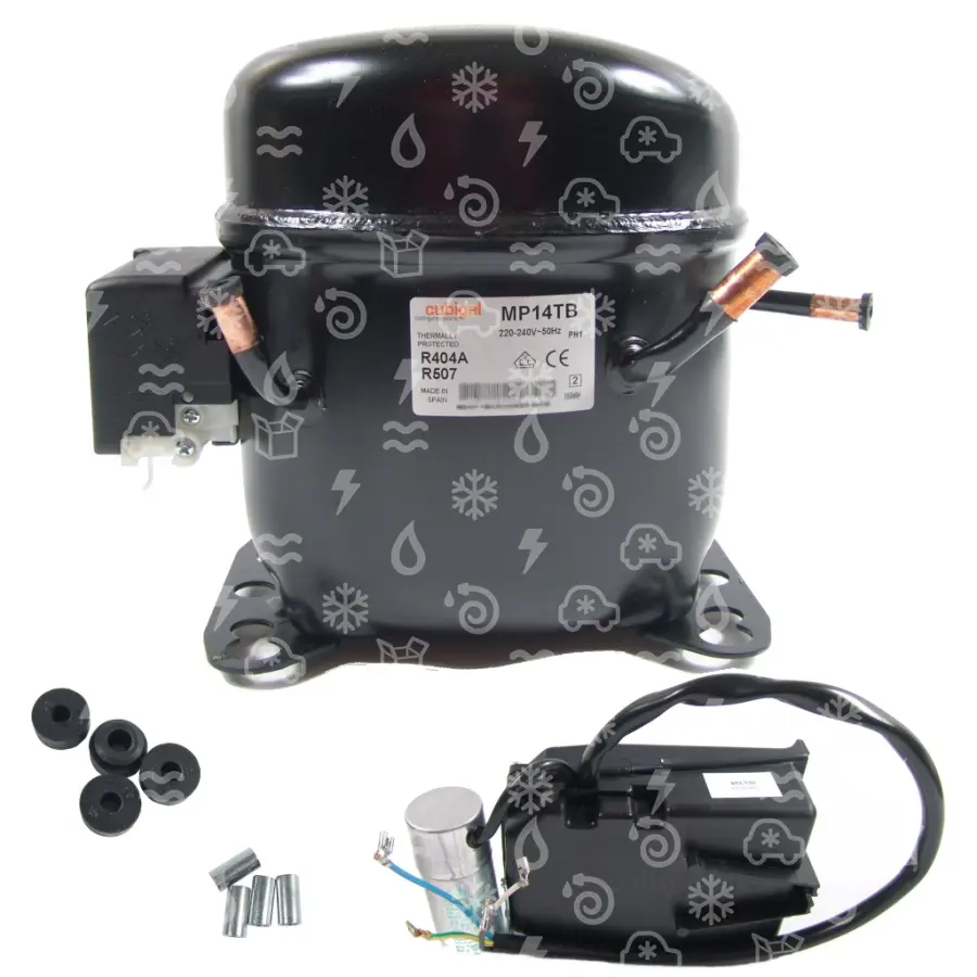 kompresor Cubigel / Huayi MP14TB/RB, HMBP - R404A, R507, 220 - 24, MPT14RA